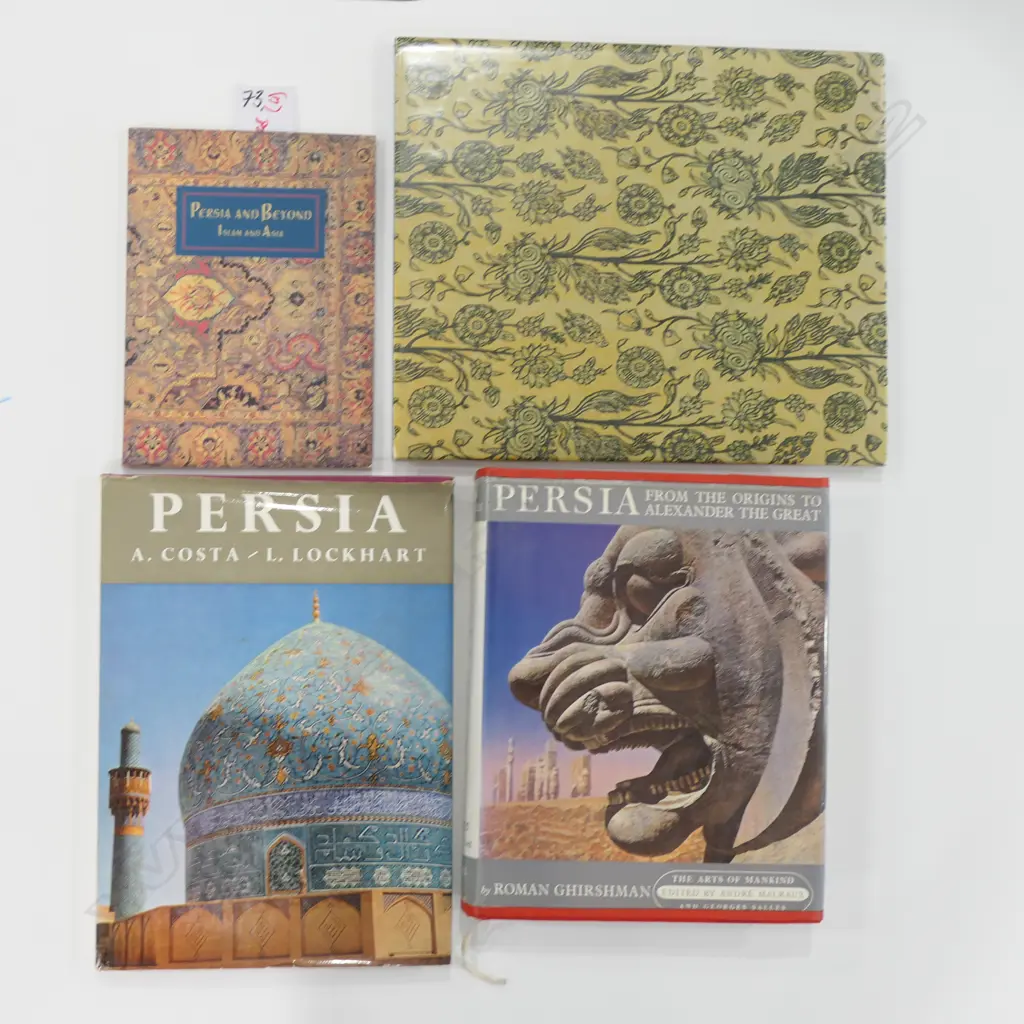 FOUR PUBLICATIONS: PERSIAN ART & DESIGN Image 1++